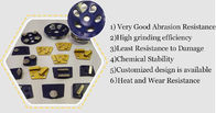 Professional 4 Segment Diamond Grinding Cup Heat And Wear Resistance