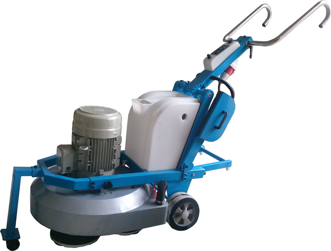 High Speed Terrazzo Floor Polishing Equipment With Three Phase For Leveling