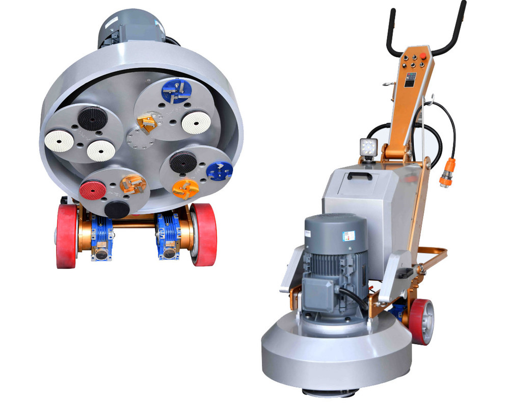 Terrazzo Concrete Floor Polisher High Speed Auto Walk System