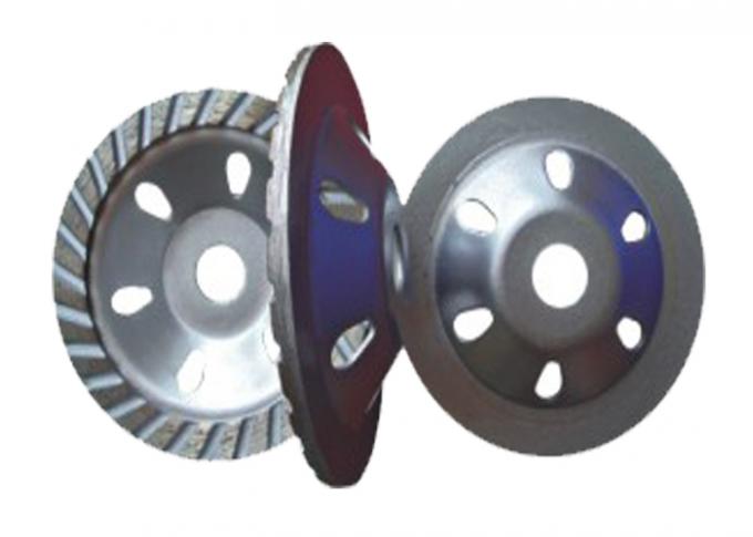 Silver Grinding Cup Blade Diamond Polishing Pads Multi Segments For