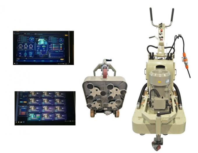 Walking And Monitor Advanced Terrazzo Floor Grinding Machine Remote Control