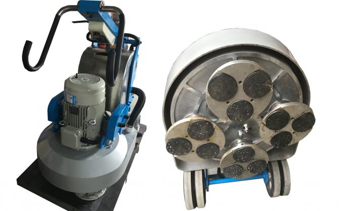 Multifunction 12 Heads Concrete Floor Grinder 650mm Casting Mould