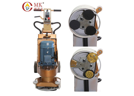 3 Phase 3KW Manual Concrete Corner Grinding Machine With Led Light