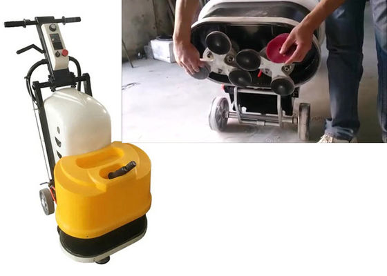 Double Heads Vacuum Port Terrazzo Floor Polisher 550MM