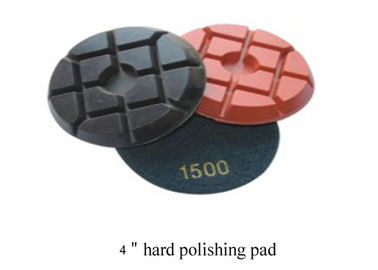 Standard 12.5mm 4 Inch Sharp Resin Diamond Polishing Pads For Marble Stone