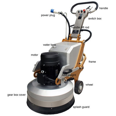 Merrock Planetary Floor Grinder 220V With Aluminum Alloy Gearbox