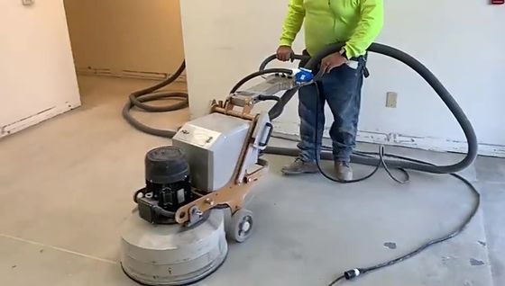 5.5KW 550mm Concrete Planetary Grinding Machine For Garage Floor