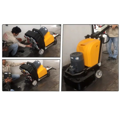 Merrock Heavy Duty Concrete Floor Polisher 0 - 1500rpm With 12 Grinding Heads