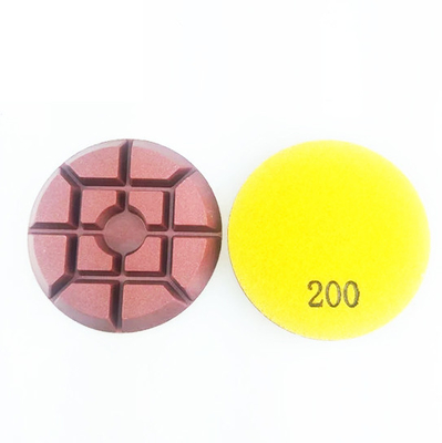 4 inch Thick Resin Bond Diamond Wet Polishing Pads For Stone anc Concrete floor