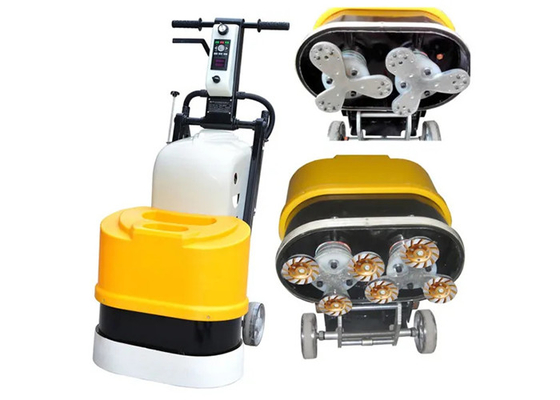 Double Heads 550MM Terrazzo Floor Polisher With Vacuum Port