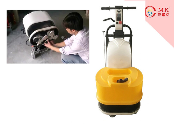 4KW 5.5HP 1500rpm Dry Concrete Polishing Machine Yellow One Phase