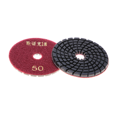 Diamond Hand Polishing Pads For Concrete 4" Terrazzo Resin Polishing Pads