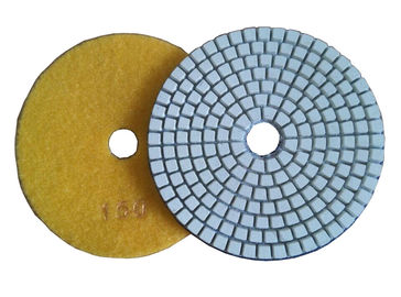 3 Step Dry Diamond Polishing Pads For Concrete / Marble Floor