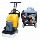 12 Grinding Heads Terrazzo Grinding Machine With Vacuum Outlet
