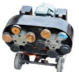 Multifunctional Chassis Concrete Floor Grinder With Magnetic Heads / Discs