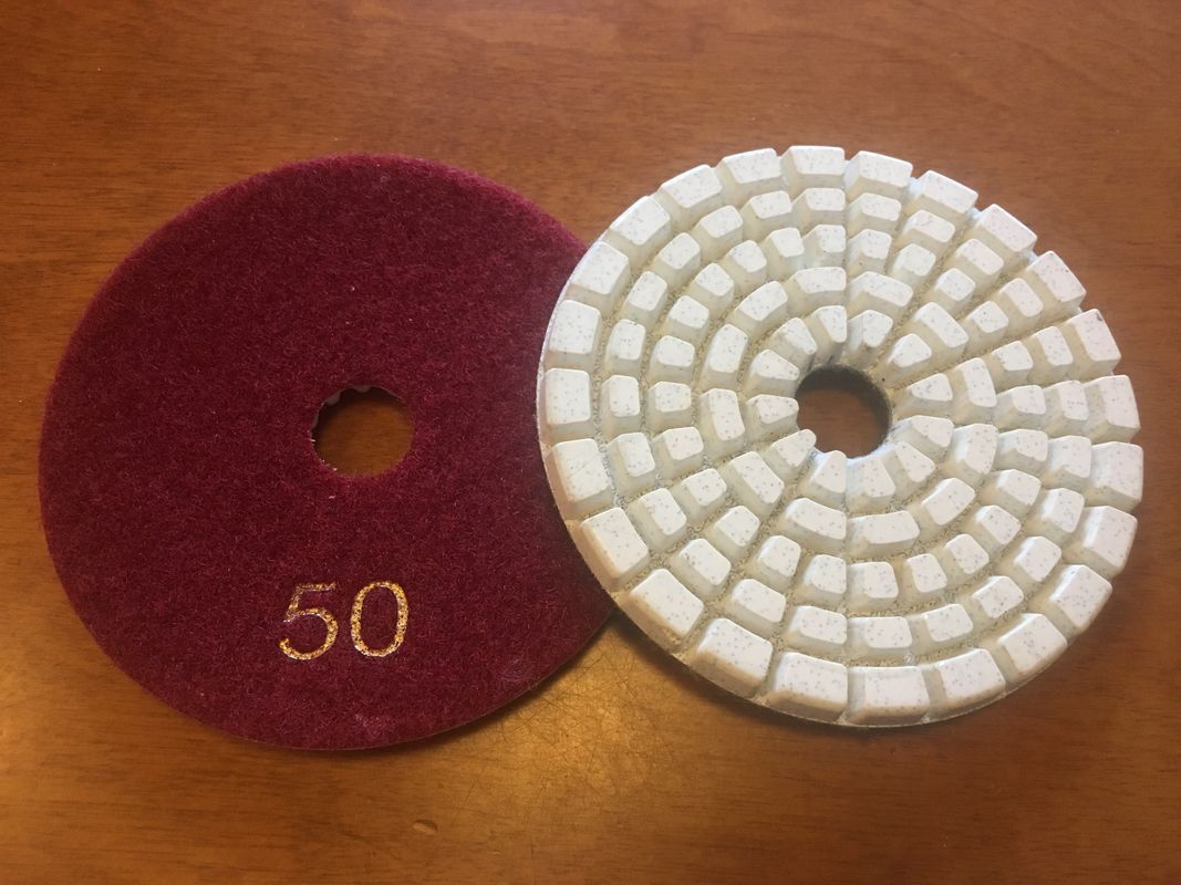 G-2 Dry Diamond Polishing Pads For Concrete / Stone Polishing High Gloss