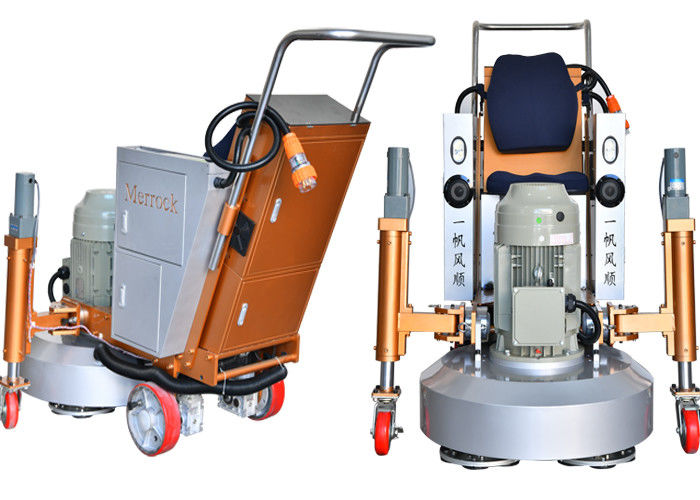 Ride On Automatic Drive Stone Floor Grinding Equipment With 12 Heads
