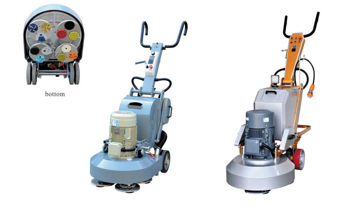 Simple Phase 220V Concrete Floor Grinder / Terrazzo Floor Polishing Machine