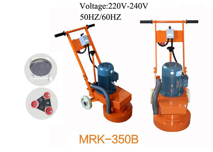 1500 RPM Concrete Floor Grinder 220V / 380V Epoxy Ground Grinding Machine