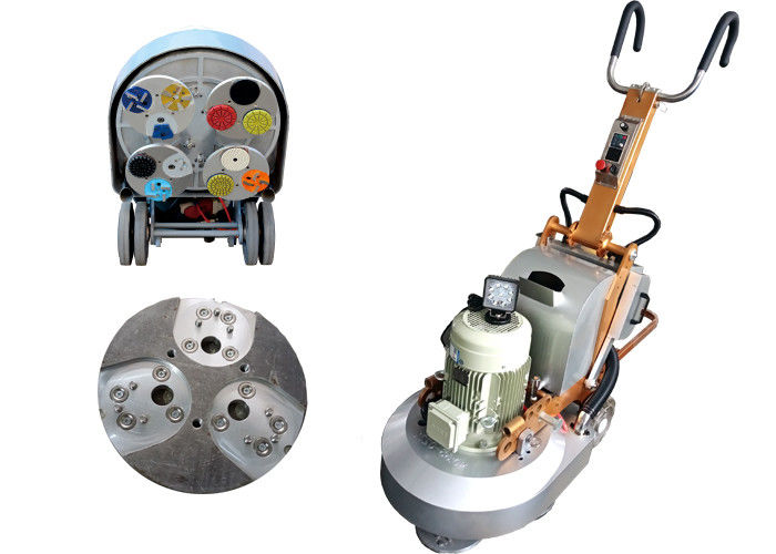 Simple Phase 220V Concrete Floor Grinder / Terrazzo Floor Polishing Machine