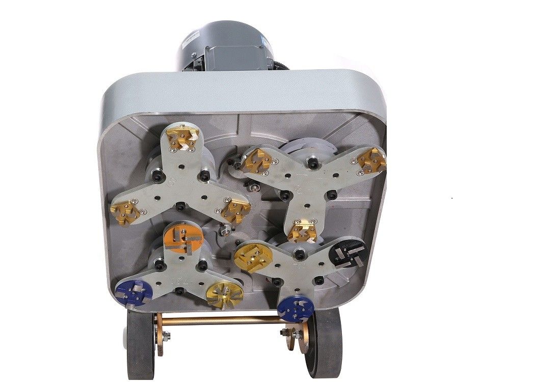Multifunction 12 Heads Concrete Floor Grinder With Die Casting Gear Box