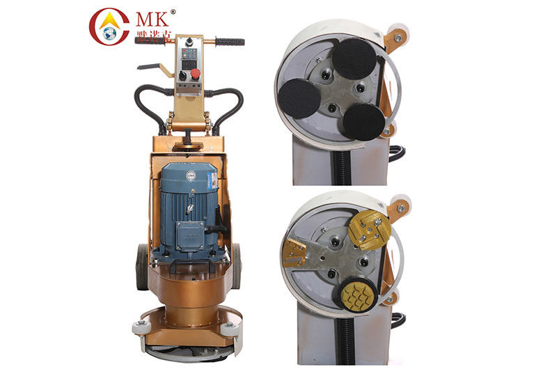 3 Phase 3KW Manual Concrete Corner Grinding Machine With Led Light