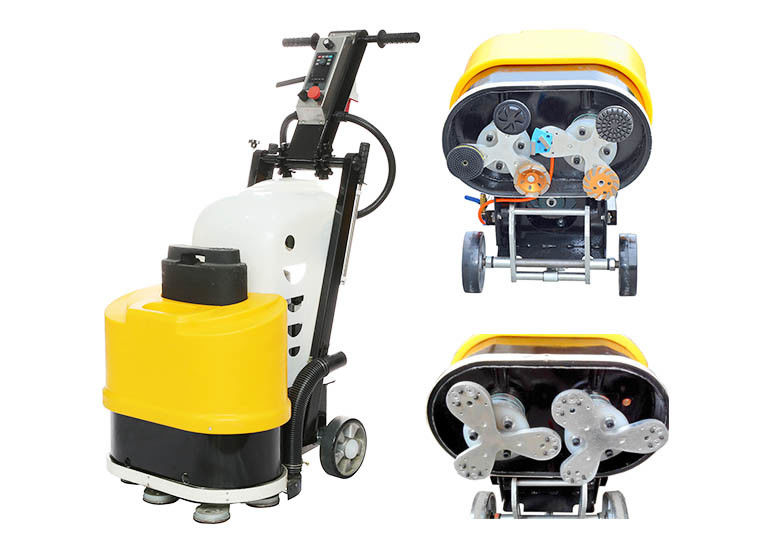 6 Heads Three Phase Hotel Wet And Dry Concrete Floor Polishing Machine