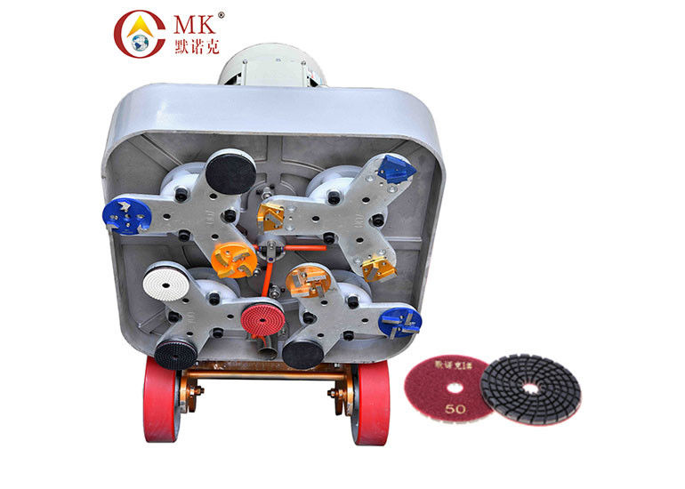 15KW 700mm Manual Terrazzo Floor Grinder 4 Grinding Plates