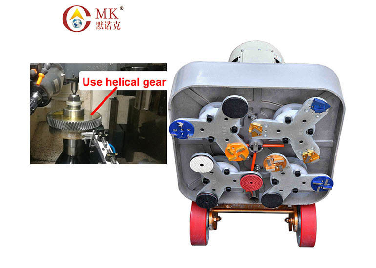 15KW 20HP Helical Gear Concrete Floor Grinding Machine