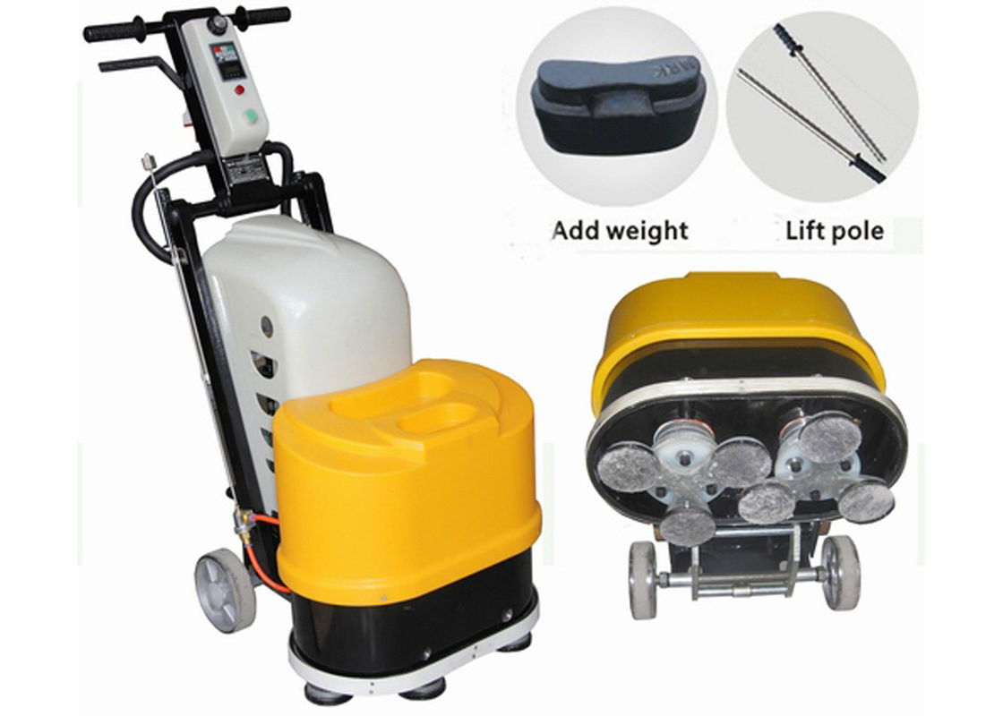 Terrazzo Polishing And Grinding Machine With 6 Heads 220V Single Phase