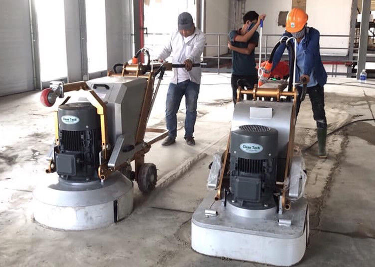 Aluminum Casting Gear Box 440V 15KW Concrete Grinding Equipment