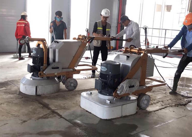 380V 440V 15KW Helical Gear Terrazzo Floor Grinding Machine