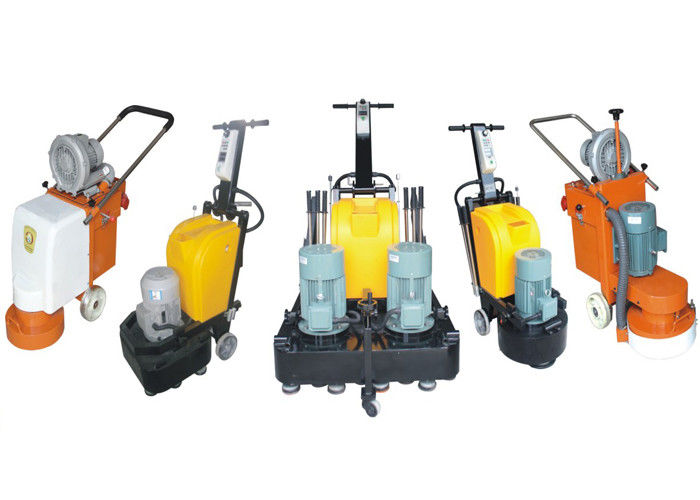 Planetary Plate Terrazzo Floor Grinder / Polisher With Magnetic Head 50HZ / 60HZ