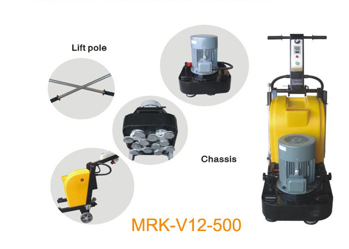 Fast Speed Effective Marble Stone Floor Grinder / Terrazzo Floor Polishing Machine