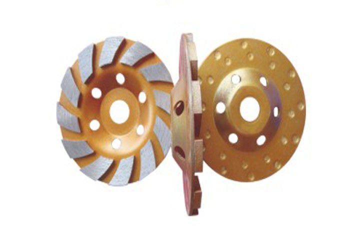 30# 4 Inch Metal Grinding Disc / Diamond Polishing Pads For Terrazzo Grinding / Leveling