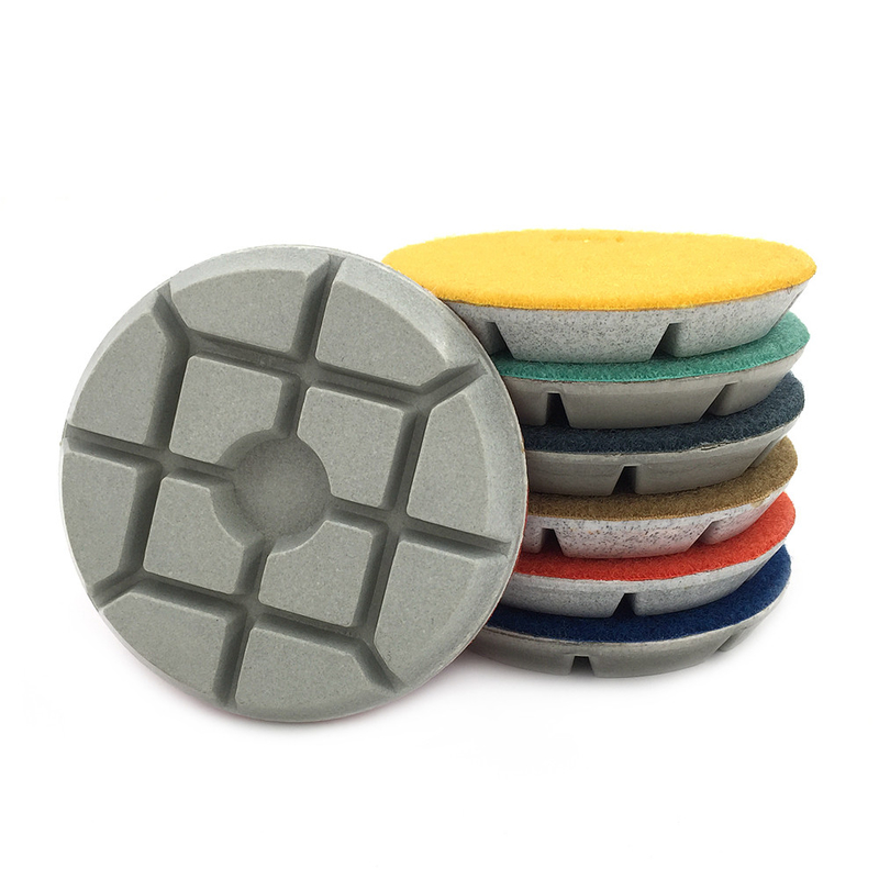 Diamond Resin Dry/Wet Flexible Polishing Pad for Granite/Marble/Concrete/Engineer Stone/Quartz