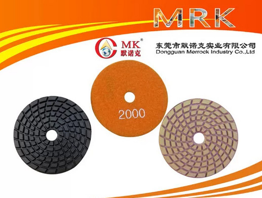 Thickness 5.2mm Wet Dry Diamond Polishing Pads For Terrazzo