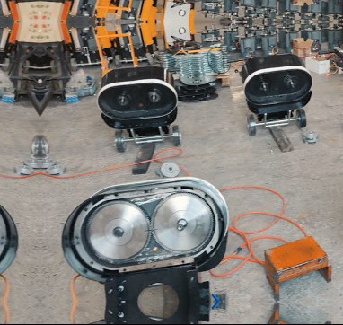 6 Heads 1 Phase 230V Terrazzo / Concrete Floor Polishing Machine